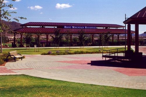 Front View of Platform