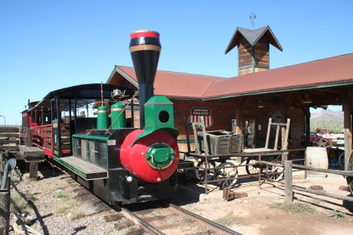 At the depot