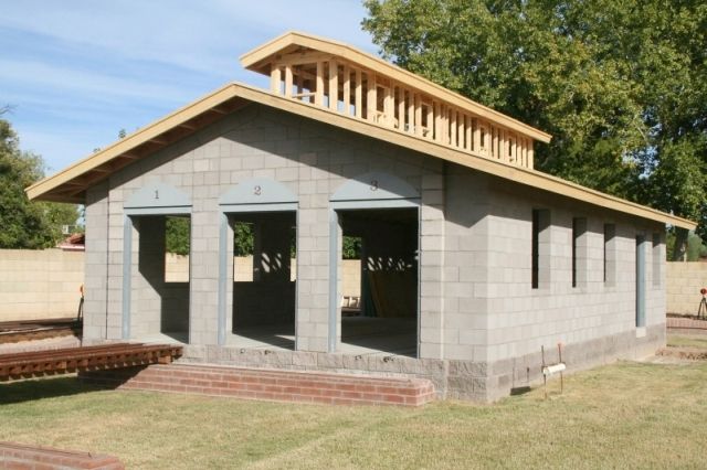 Arizona and Pacific Railroad Engine House