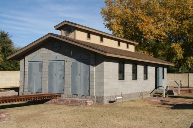 Arizona and Pacific Railroad Engine House