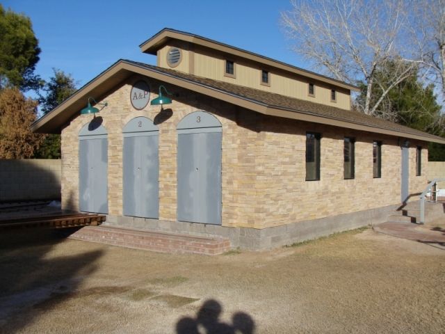 Arizona and Pacific Railroad Engine House