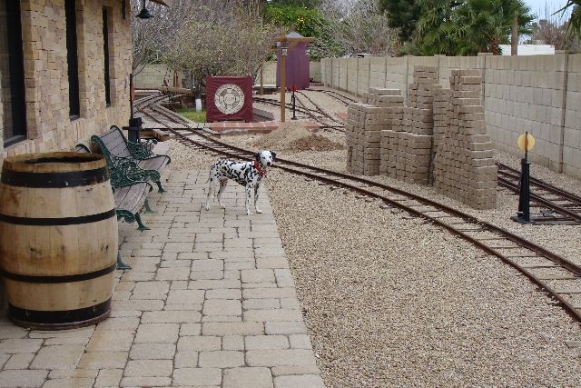 Arizona and Pacific Railroad Engine House