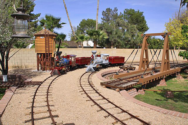 A&P RR Turntable Construction