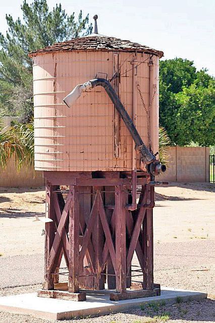 Mccormick Railroad Park Water Tank