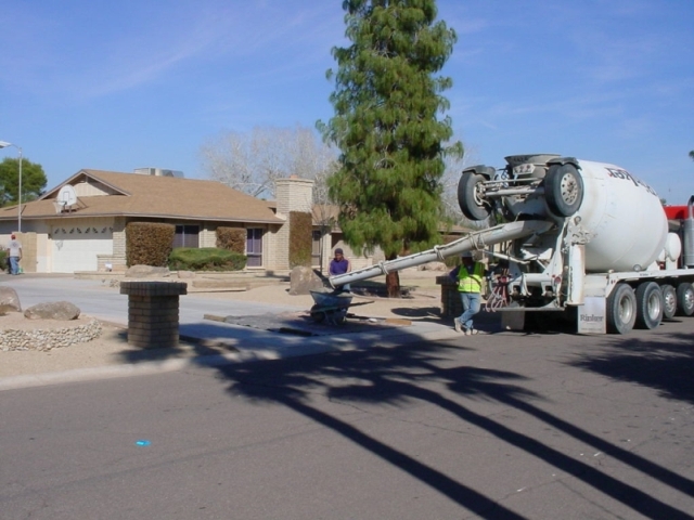 One of more than 117 wheelbarrow loads