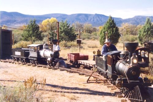 Two of the F&MVRR's three S-16 engines