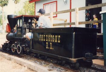 Rear view of the crown