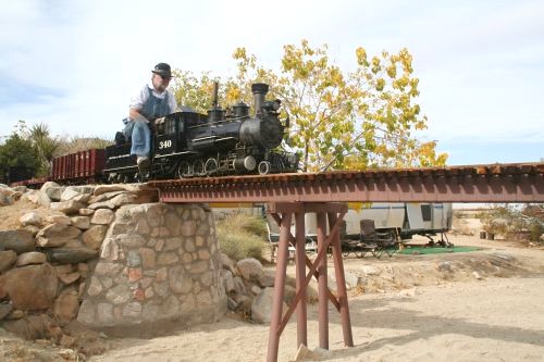 Crossing a Trestle