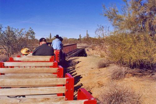 Approaching the 2nd Trestle