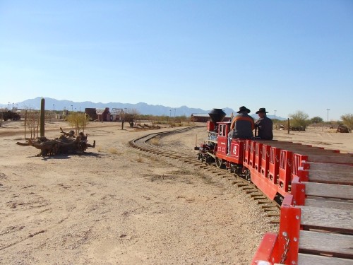 Riding the Rawhide Express