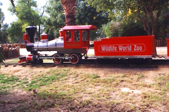 Wildlife World Zoo African Train Ride